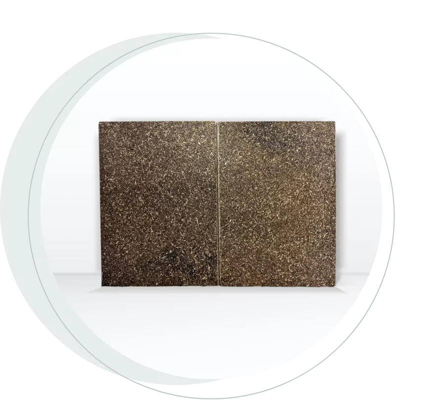 Nachhaltige Biofaser-Wandplatte – ökologische Alternative für energieeffizientes Bauen