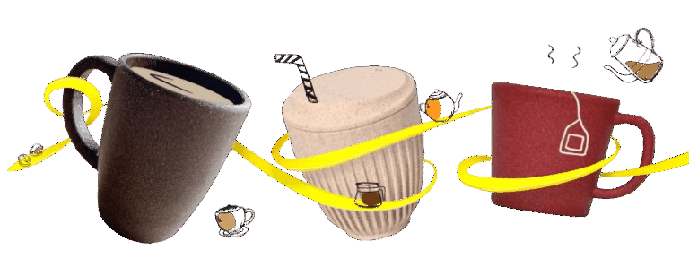 EATlery® Produkt Portfolio - plastikreduzierte, wiederverwendbare Mehrweg Kaffeebecher