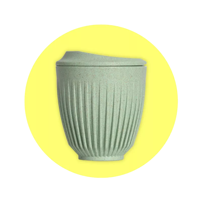 Wiederverwendbare Kaffeebecher Kaffeetasse mit Deckel – umweltfreundlicher Mehrwegbecher