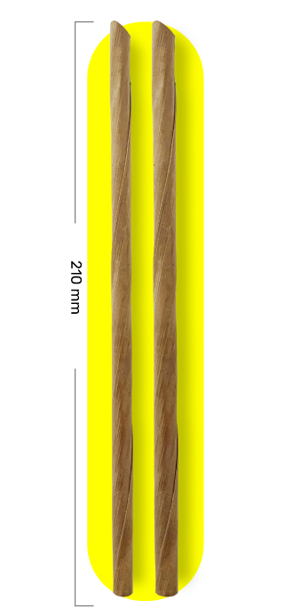 COMPOSTware Strohhalme Kokosblaetter 210 mm